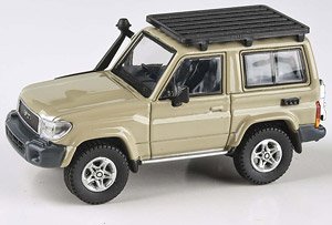 トヨタ ランドクルーザー 71 2014 ショートホイールベース サンドトープ LHD (ミニカー)