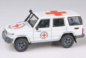 トヨタ ランドクルーザー LC76 2014 国際赤十字 LHD (ミニカー)