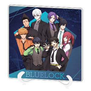 アクリルアートボード 「TVアニメ『ブルーロック』」 01 スーツver. 集合デザイン (描き下ろしイラスト) (キャラクターグッズ)