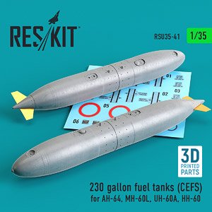 CEFS 230ガロン増槽 (AH-64/MH-60/UH-60/HH-60用) (プラモデル)