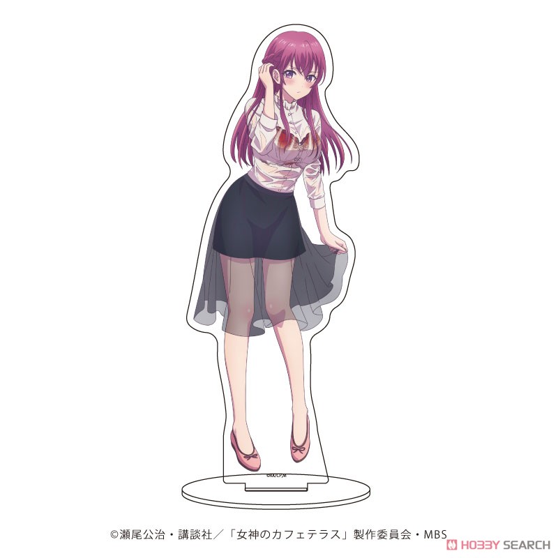 キャラアクリルフィギュア 「TVアニメ『女神のカフェテラス』」 06 突然の雨ver. 幕澤桜花 (描き下ろしイラスト) (キャラクターグッズ) 商品画像1