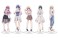 キャラアクリルフィギュア 「TVアニメ『女神のカフェテラス』」 06 突然の雨ver. 幕澤桜花 (描き下ろしイラスト) (キャラクターグッズ) その他の画像1 サムネイル