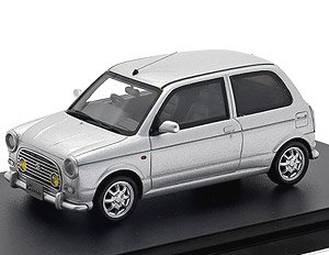 DAIHATSU Mira Gino S (2000) シルバーメタリック (ミニカー)
