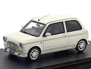 DAIHATSU Mira Gino S (2000) パールホワイト (ミニカー)