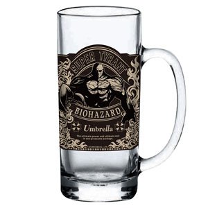 Resident Evil Glass Beer Mug Super Tyrant (Anime Toy)