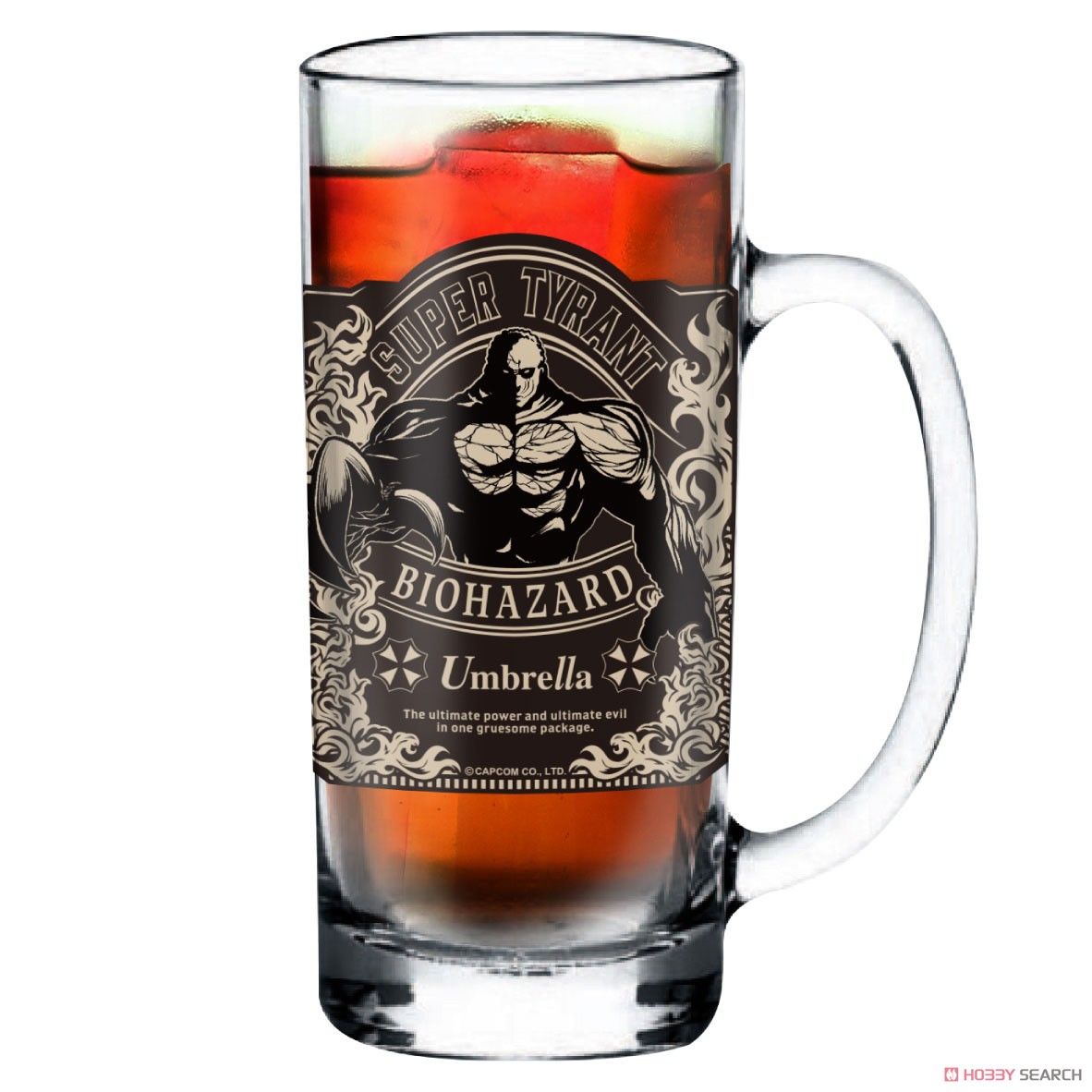 Resident Evil Glass Beer Mug Super Tyrant (Anime Toy) Other picture1
