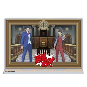 Apollo Justice: Ace Attorney Trilogy Diorama Acrylic Stand (Anime Toy)