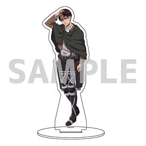 キャラアクリルフィギュア 「進撃の巨人」 29 晴れ間ver. リヴァイ (描き下ろしイラスト) (キャラクターグッズ)