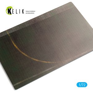 K-1-D Base - Acrylic 3 mm (280 X 180 mm) (170 G) (Plastic model)