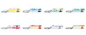 Haikyu!! Trading Name Block Acrylic Key Ring Vol.1 (Set of 8) (Anime Toy)