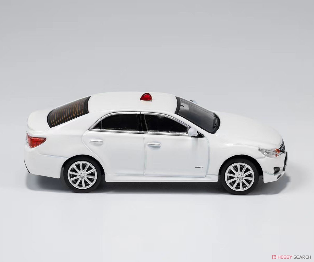 Toyota Mark X (RHD) Unmarked Patrol Car White (Diecast Car) Item picture3