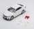 Toyota Mark X (RHD) Unmarked Patrol Car White (Diecast Car) Item picture4