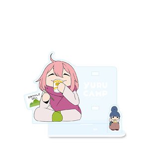 ゆるキャン△SEASON2 しまりん&おおぐらいなでしこアクリルペン立て (キャラクターグッズ)