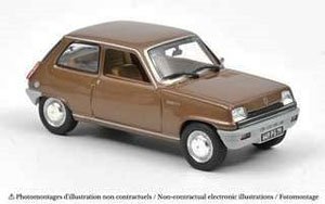 ルノー 5 TL 1974 ブラウンメタリック (ミニカー)