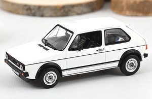 VW ゴルフ GTI 1976 ポーラーホワイト (ミニカー)