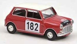 Mini Cooper S 1964 Tartan Red / No. 182 (Diecast Car)