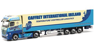 (HO) メルセデスベンツ アクトロス 18 ビッグスペース冷蔵ボックス セミトレーラー `80 yearts Caffrey` [MB Actros `18] (鉄道模型)