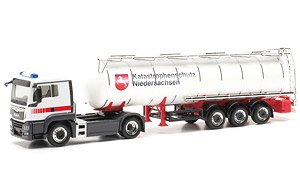 (HO) MAN TGS L Euro 6C タンクセミトレーラー `Katastrophenschutz Niedersachsen` (鉄道模型)