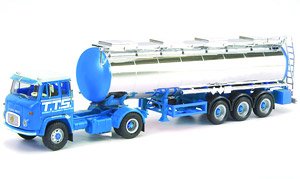 (HO) スカニア LB 76 クローム タンクセミトレーラー `TTS` (鉄道模型)