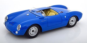 Porsche 550A Spyder 1956 ブルー/ホワイト (ミニカー)