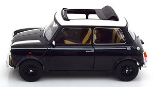 Mini Cooper Sunroof Black Metallic / White RHD (Diecast Car)