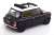 Mini Cooper Sunroof Black Metallic / White RHD (Diecast Car) Item picture2