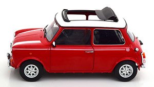 Mini Cooper Sunroof Red / White RHD (Diecast Car)