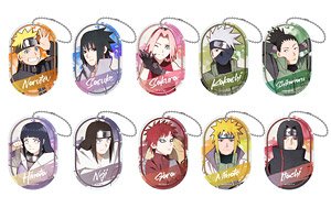 NARUTO -ナルト- 疾風伝 ヴィンテージシリーズ アクリルキーチェーン (10個セット) (キャラクターグッズ)