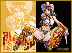 TCG Universal Play Mat Black Lagoon [Revy] Western Ver. (Card Supplies)