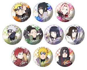 NARUTO -ナルト- 疾風伝 ヴィンテージシリーズ 缶バッジ (10個セット) (キャラクターグッズ)