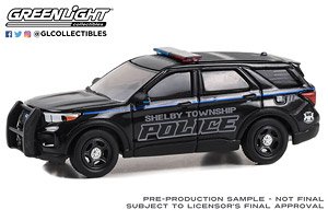 Hot Pursuit - 2023 Ford Police Interceptor Utility - Shelby Township, Michigan (Diecast Car)