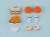 ねんどろいどどーる おようふくセット チアリーダー (オレンジ) (フィギュア) 商品画像1
