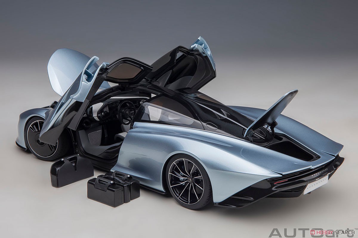 McLaren Speed Tail (Metallic Light Blue) (Diecast Car) Item picture19