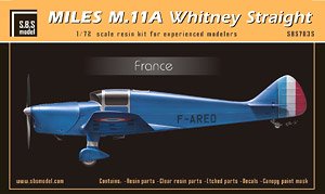 マイルズ M.11A ホイットニー・ストレート 「フランス空軍」 (プラモデル)