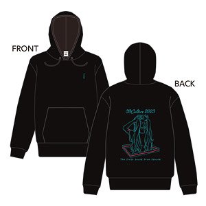 初音ミク 39Culture 2023 アート パーカー Mサイズ (キャラクターグッズ)