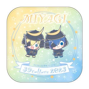 Hatsune Miku 39Culture 2023 Gotochi Mini Towel Miyagi (Anime Toy)