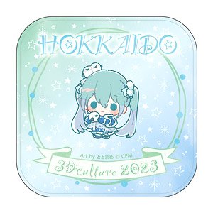 Hatsune Miku 39Culture 2023 Gotochi Mini Towel Hokkaido (Anime Toy)