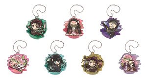 ぴた！でふぉめ 『アニメ「鬼滅の刃」刀鍛冶の里編』 アクリルキーホルダー (7個セット) (キャラクターグッズ)