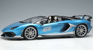 Lamborghini Aventador SVJ 63 Roadster -Tribute Miura Roadster- 2021 (Diecast Car)