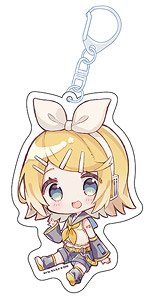 ピアプロキャラクターズ ぺたん娘アクリルキーホルダー 鏡音リン (キャラクターグッズ)