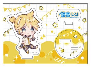 ピアプロキャラクターズ ぺたん娘アクリルフィギュア 鏡音レン (キャラクターグッズ)