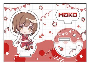 Piapro Characters Petanko Acrylic Figure Meiko (Anime Toy)