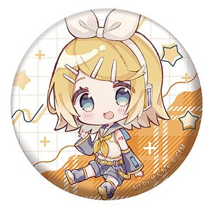 Piapro Characters Petanko Can Badge Kagamine Rin (Anime Toy)