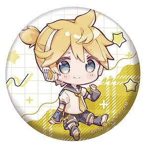 Piapro Characters Petanko Can Badge Kagamine Len (Anime Toy)