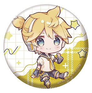 ピアプロキャラクターズ ぺたん娘缶バッジ 鏡音レン (キャラクターグッズ)