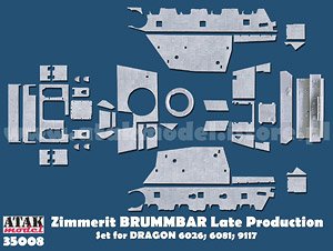 Zimmerit Brumbar (for Dragon) (Plastic model)