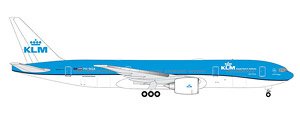 777-200 KLM Royal Dutch Airlines `Albert Plesman` PH-BQA (Pre-built Aircraft)