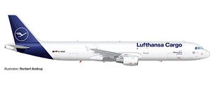 A321P2F ルフトハンザ・カーゴ `Hello Europe` D-AEUC (完成品飛行機)