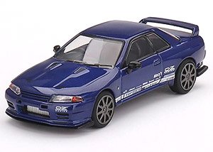 Nissan スカイライン GT-R VR32 Top Secret メタリックブルー (右ハンドル) [ブリスターパッケージ] (ミニカー)