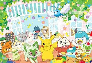 ポケットモンスター No.108-L791 ピカチュウのカフェパーティー (ジグソーパズル)